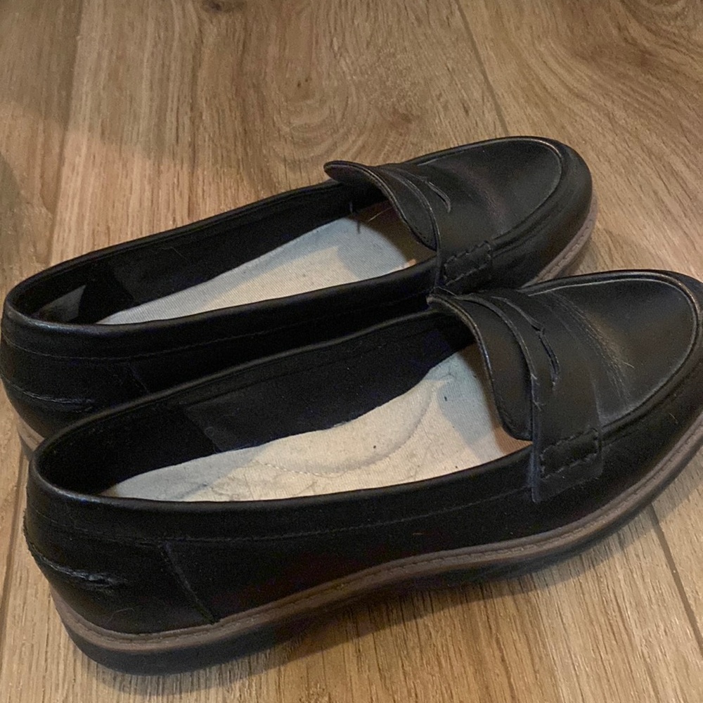 Clarks Memory Foam Loafer EUC